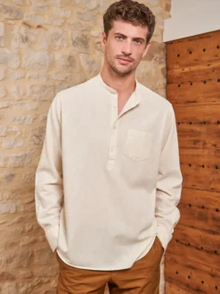 Chemise Gabriel Selvedge écru