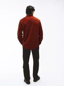 Chemise Milleraie rouille