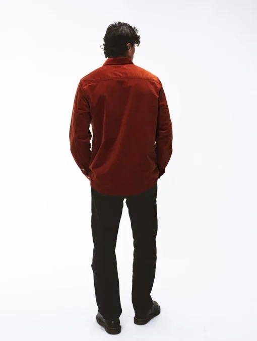 Chemise Milleraie rouille