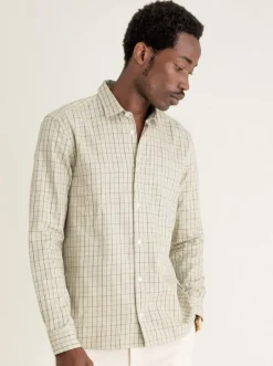 Chemise Ontario Ecru checks