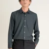 Chemise Ontario Emerald green