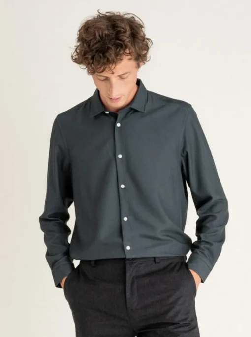 Chemise Ontario Emerald green