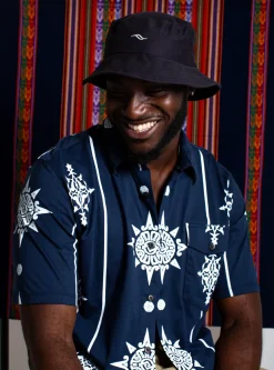 Chemise pima Belen bleue