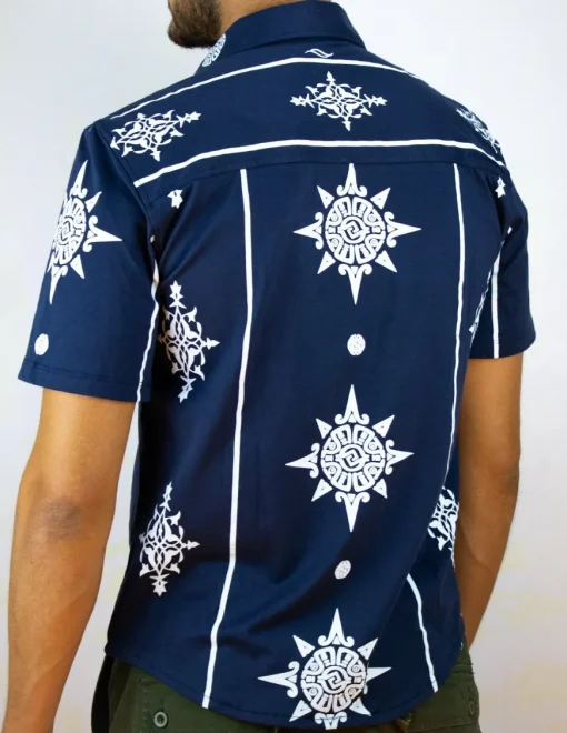 Chemise pima Belen bleue
