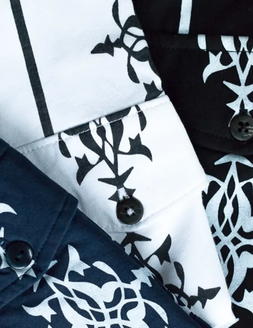 Chemise pima Belen bleue