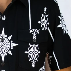 Chemise pima Belen noire