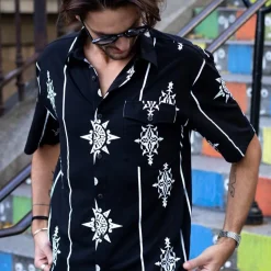 Chemise pima Belen noire