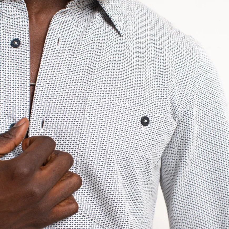 Chemise pima upcyclé Barranco