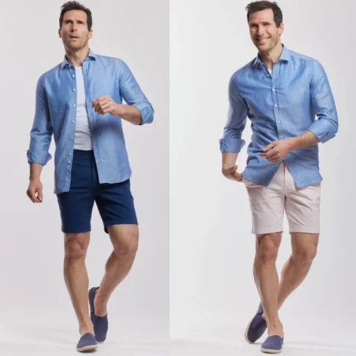 Chemise respirante Zephyr rayures