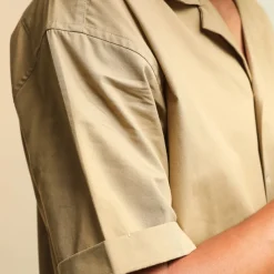 Chemise Sahara pima upcyclé