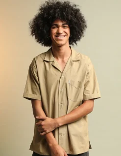 Chemise Sahara pima upcyclé