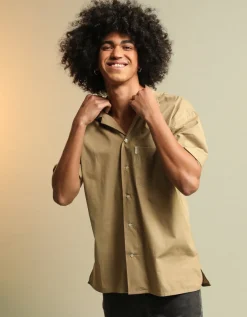 Chemise Sahara pima upcyclé