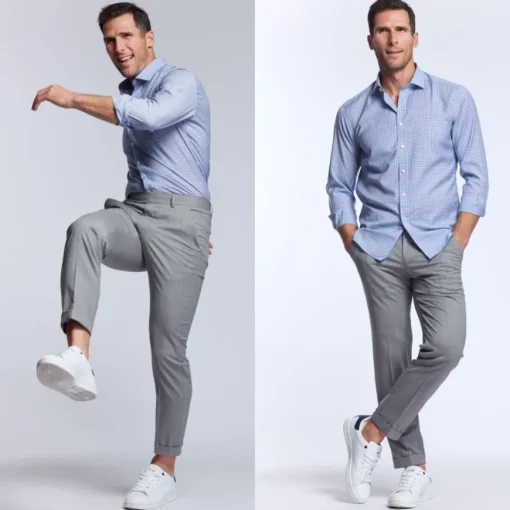 Chemise sportive Biella à carreaux