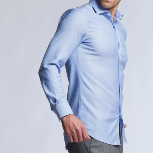 Chemise sportive Biella bleu Oxford Royal