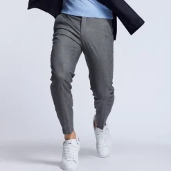 City pant sportif Frison gris chiné