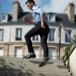 City pant sportif Frison bleu nuit