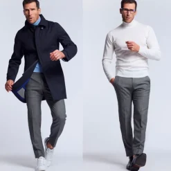 City pant sportif Frison gris chiné