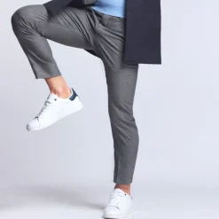 City pant sportif Frison gris chiné