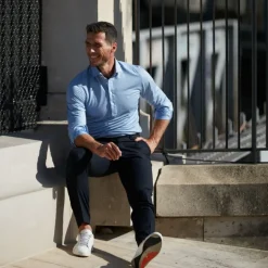 City pant sportif Frison bleu nuit