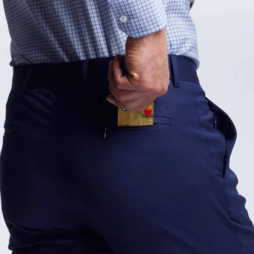 City pant sportif Gaston bleu mazarine