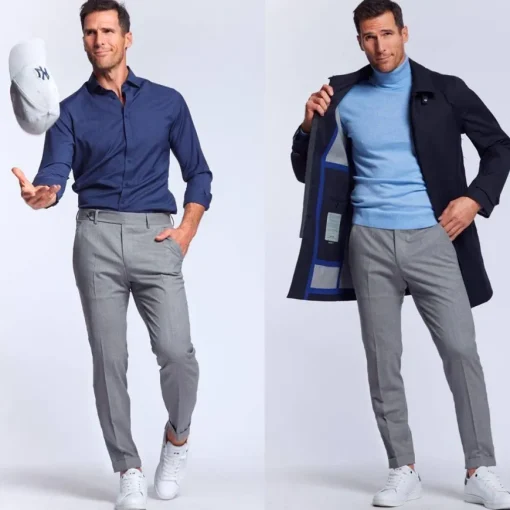 City pant sportif Gaston gris