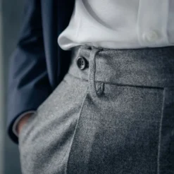 City pant sportif Walter gris chiné