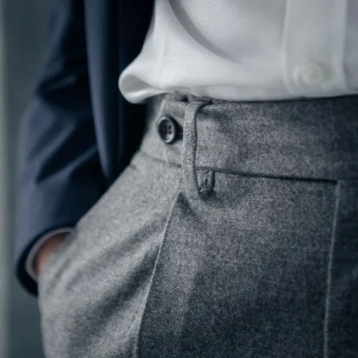 City pant sportif Walter gris chiné