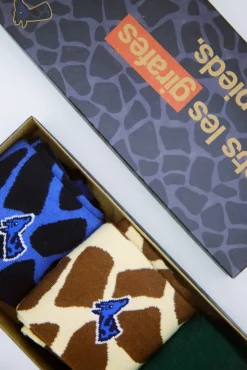 Coffret 3 paires de chaussettes Savane