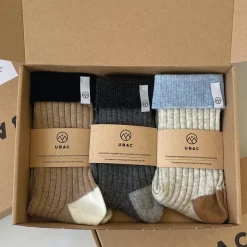 Coffret chaussettes laine recyclée