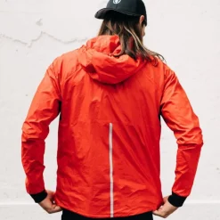 Coupe-vent sport orange