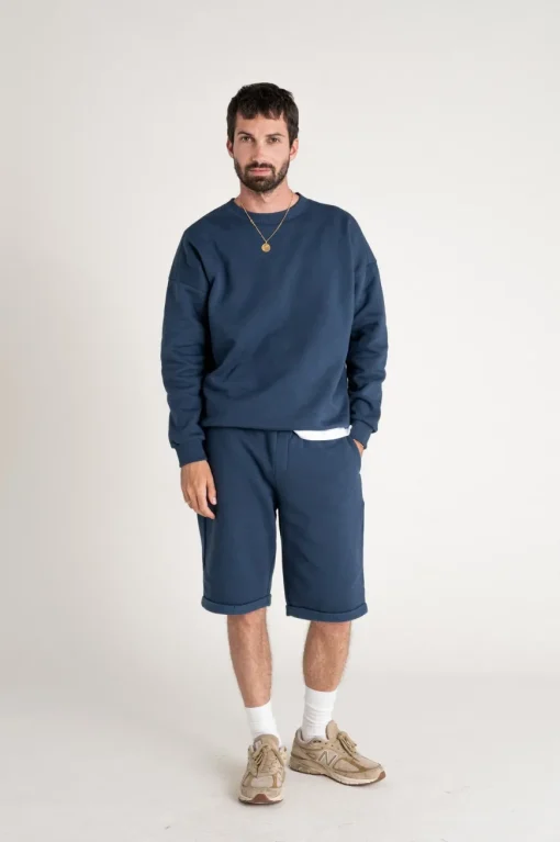 Crew neck Rocky navy