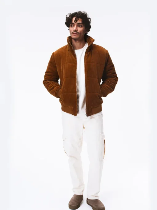 Doudoune Puffer camel
