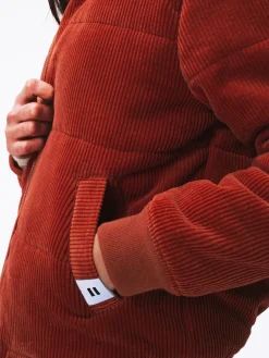 Doudoune Puffer rouille