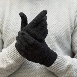 Gants laine recyclée Made in France