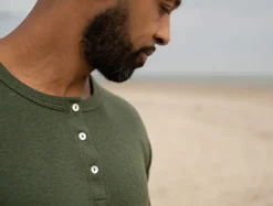 Henley manches longues