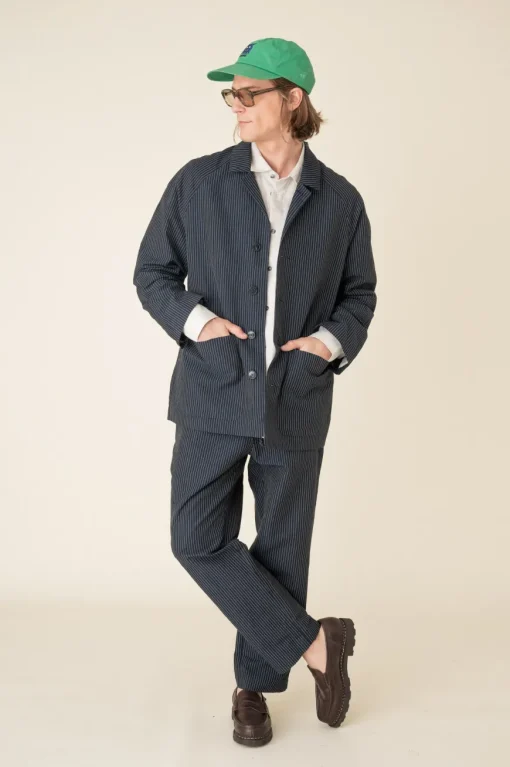 Jaipur midnight stripes