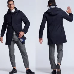 Manteau Car Coat intemporel