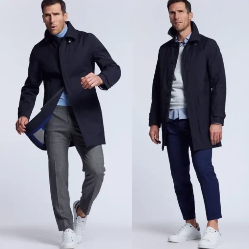 Manteau Car Coat intemporel
