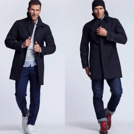Manteau Car Coat intemporel