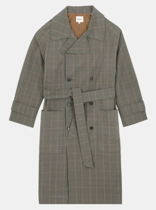 Manteau Glasgow Brown checks