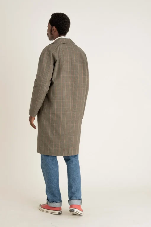 Manteau Mac Mayfair Brown checks