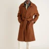 Manteau Verlaine Barn red