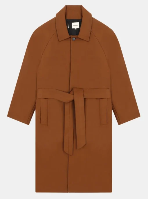 Manteau Verlaine Barn red