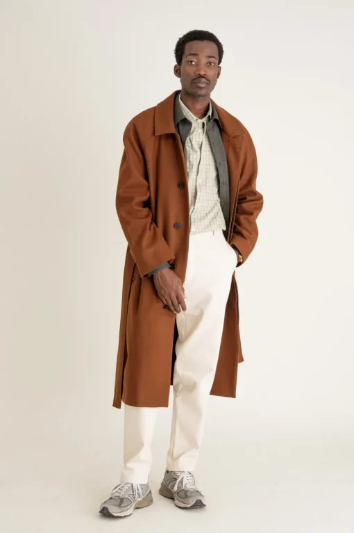 Manteau Verlaine Barn red