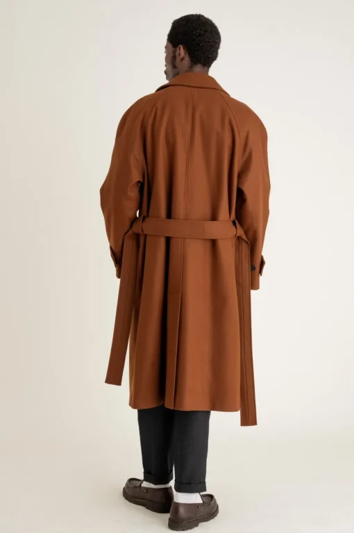 Manteau Verlaine Barn red