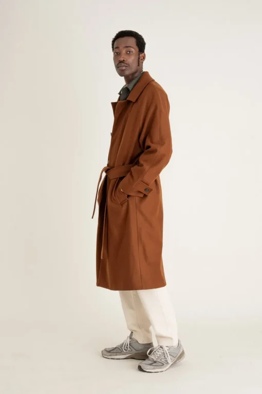 Manteau Verlaine Barn red