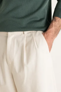 Pantalon Cambridge écru