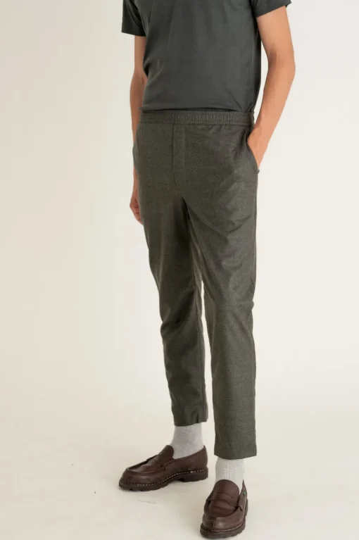 Pantalon Néguev Khaki Flanelle