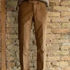 Pantalon velours côtelé anglais beige