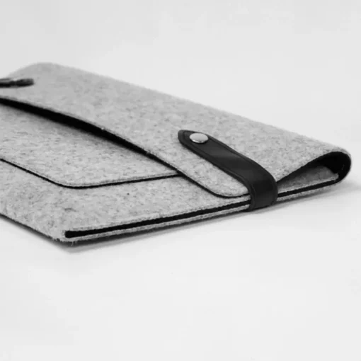 Pochette d'ordinateur Neil grise